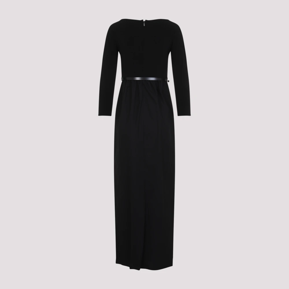 Max Mara Zwarte Elegante Jurk voor Vrouwen Black Dames