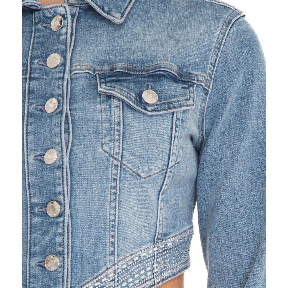 Liu Jo Blauwe Jeans Ss24 Dameskleding Blue Dames