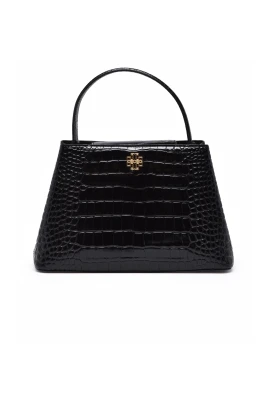Britten Embossed Satchel