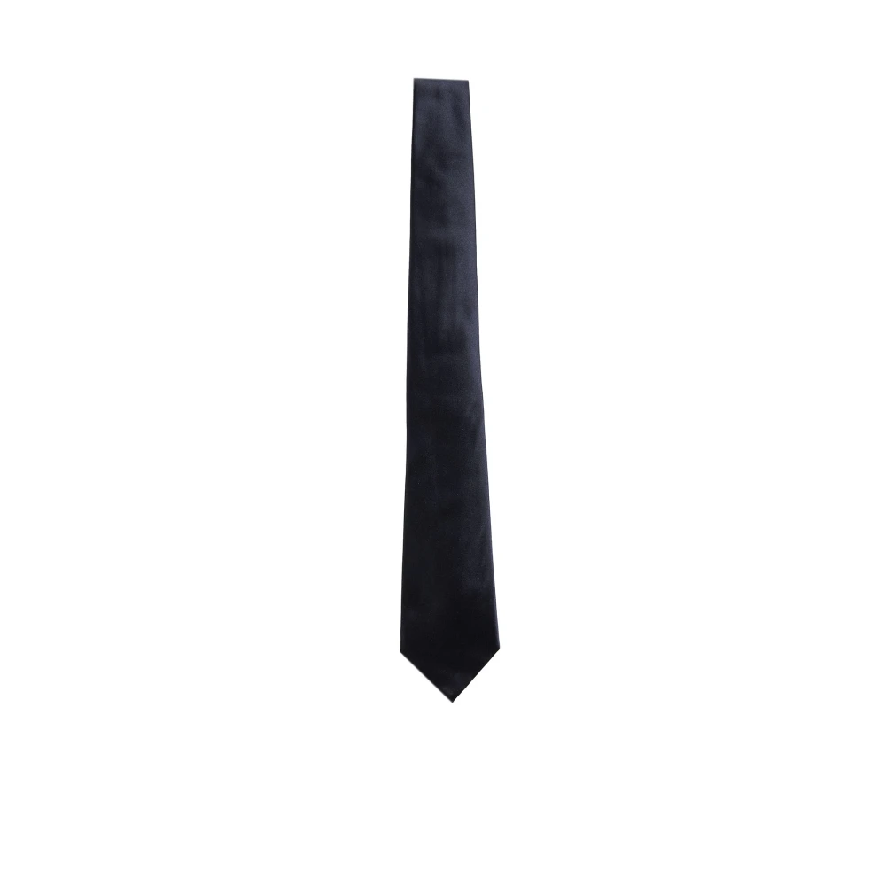 Giorgio Armani Men's Blue Pure Silk Tie - Ties - One Size - Accessories