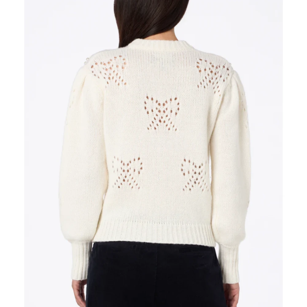 MC2 Saint Barth Dames Bloom Trui Beige Dames