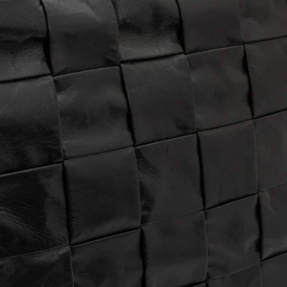 Bottega Veneta Vintage Pre-owned Leather shoulder-bags Black Dames