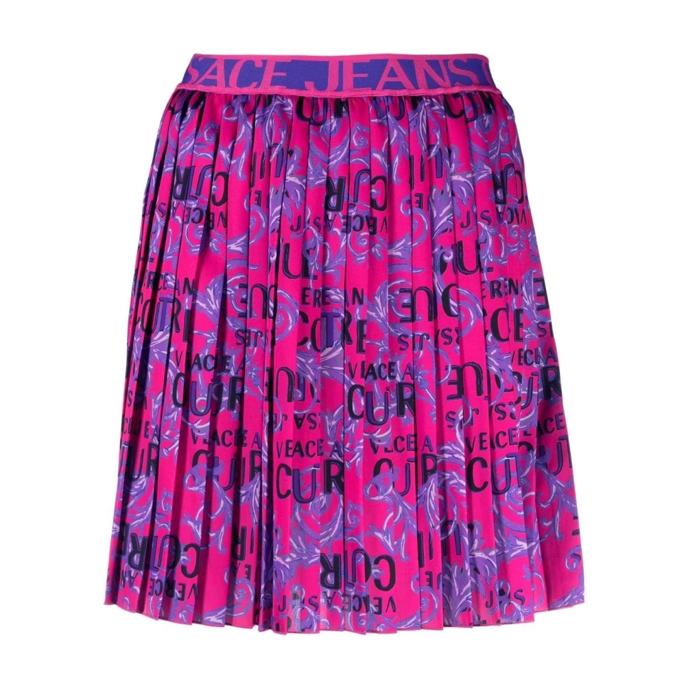 Versace Jeans Couture Damen Violett Röcke, Lila, 2XSgröße: