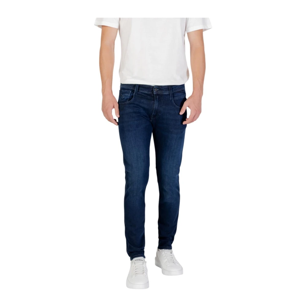 Replay Straight-Leg Jeans - Male - Slim Fit Jeans - Blue - W33 L32 - Jeans - Image 5