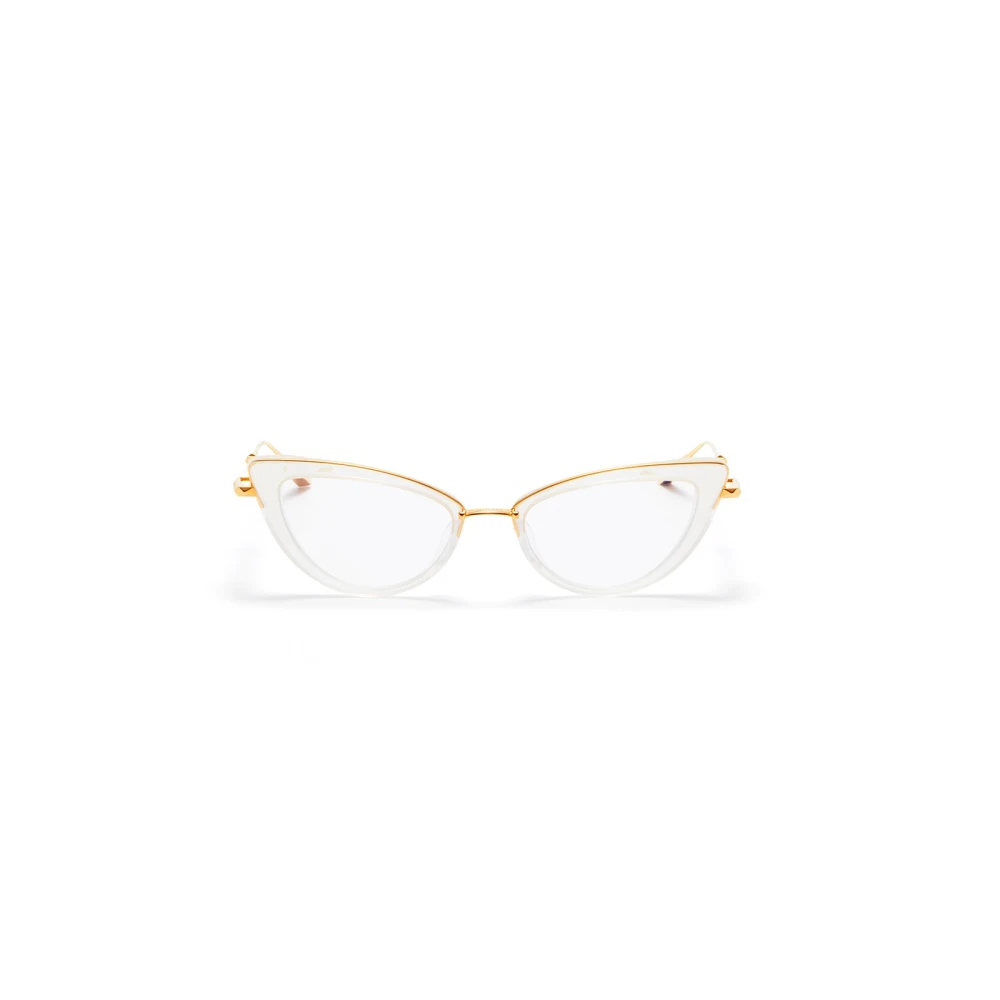 Valentino Klassiek Wit Optisch Frame Yellow Dames