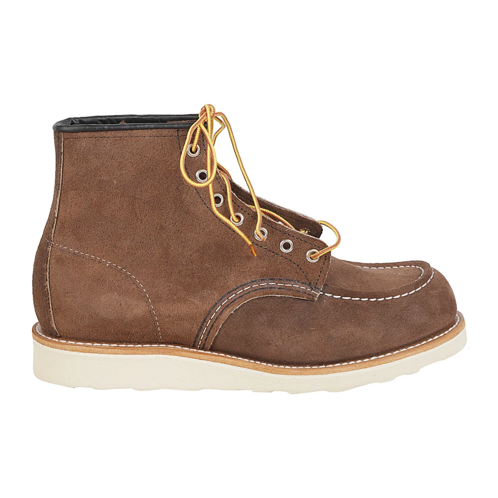 Red Wing Shoes Brown Lace-Up Boots - Male - Lace-Up Boots - 6 Uk - Shoes