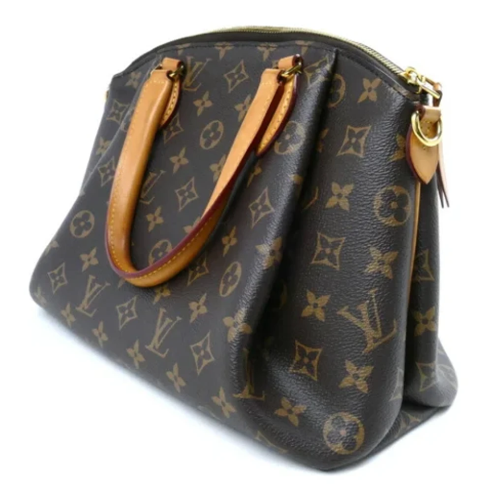 Louis Vuitton Vintage Pre-owned Canvas handbags Brown Dames