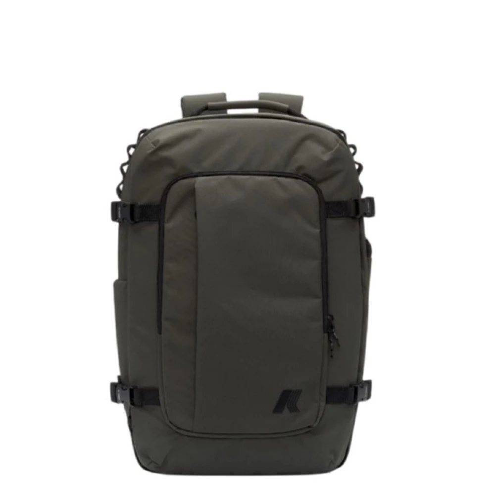 K-Way Mannelijk Groente Tassen Heren, Groen, One Size, Nylon, K5123ww.wmr Backpack