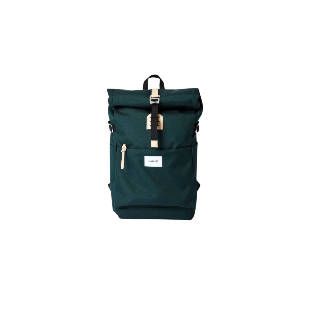 Sandqvist Unisex Green Ilon Backpack 18 L - Backpacks - One Size - Bags