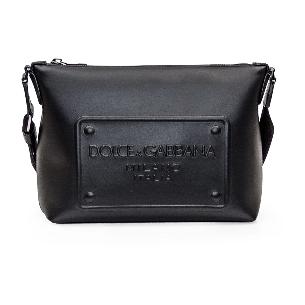 Dolce & Gabbana Schoudertassen Black Heren