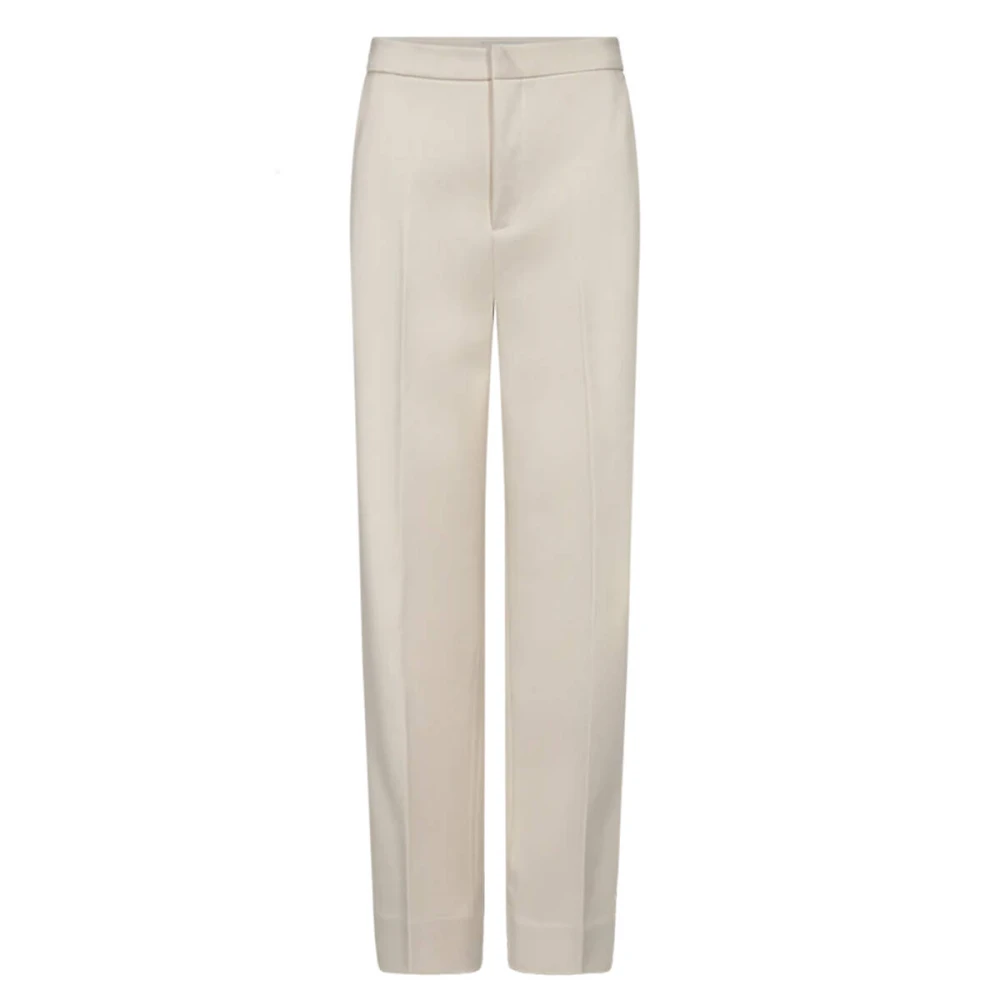 Copenhagen Muse Wijde Glansbroek Beige Dames