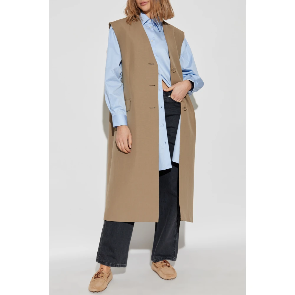 Officine Générale Lange vest Beige Dames