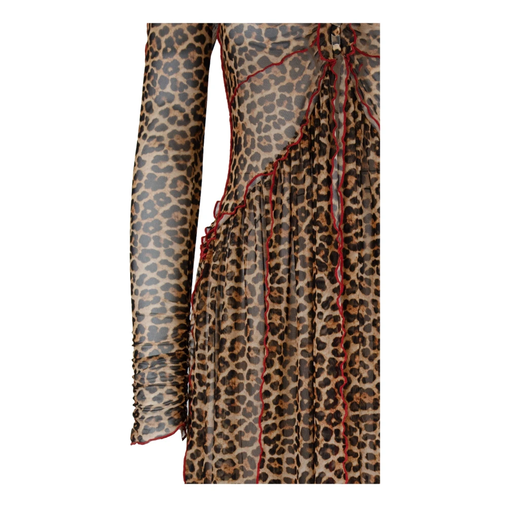 Aniye By Dierenprint Langemouw Cardigan Brown Dames