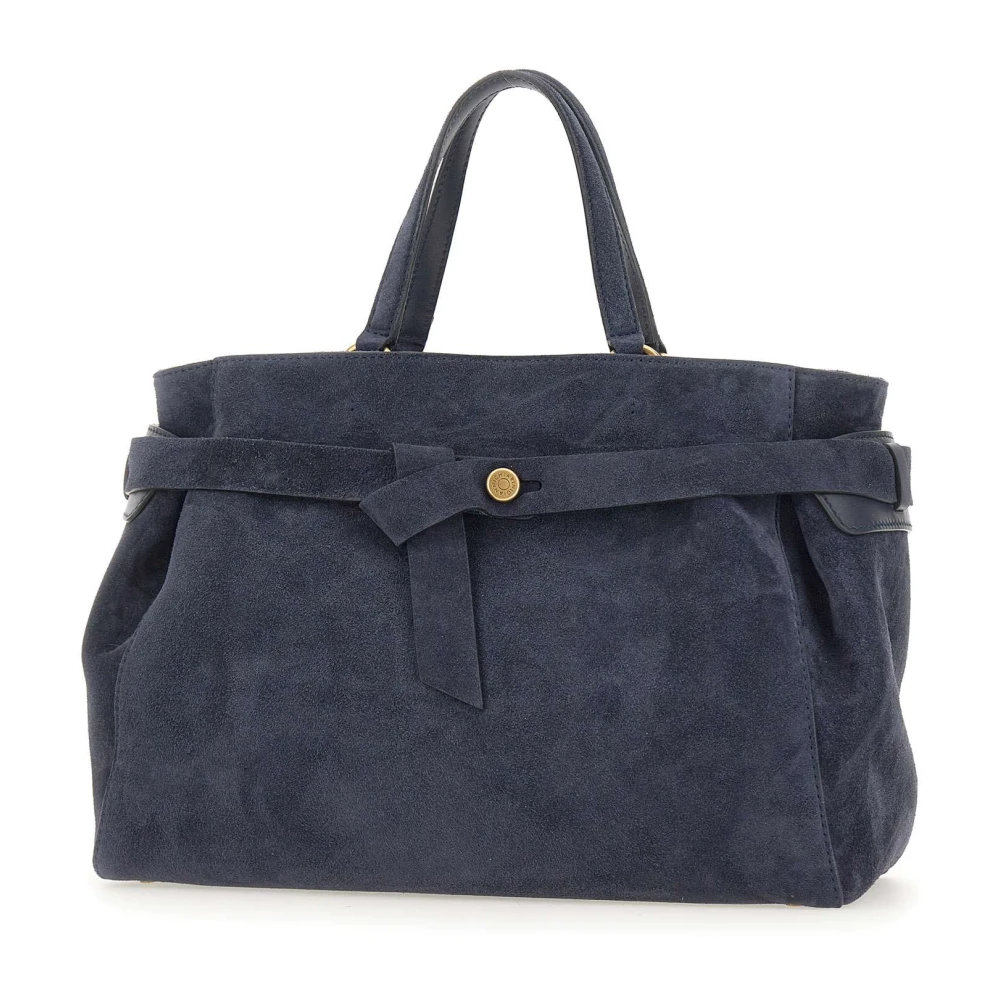 Gianni Chiarini Women's Blue Miranda Handbag - Shopping Bags - One Size - Bags