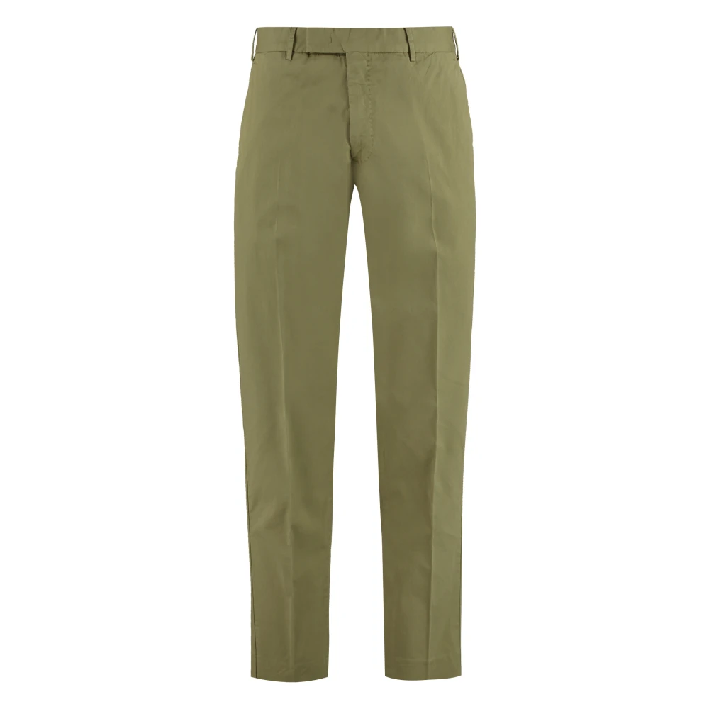 PT Torino Stretch bomull chino byxor Green, Herr