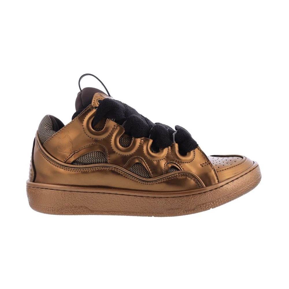 Lanvin Curb Sneaker Dames Schoenen Geel