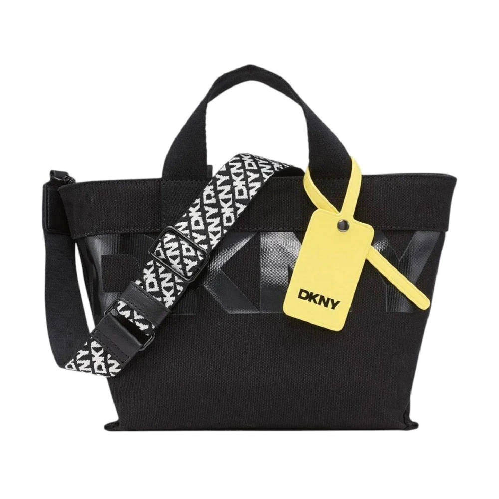 Dkny Women's Black Shopping Bags, One Size, Handbags