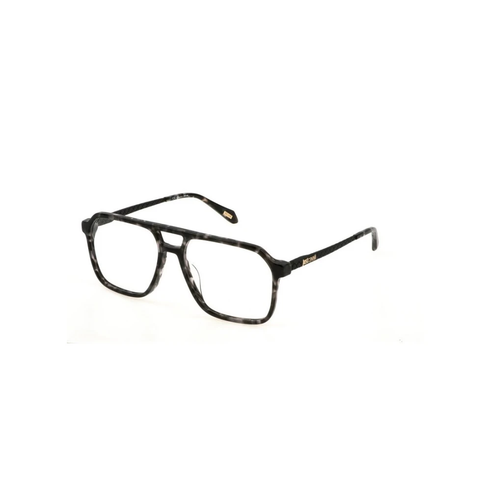 Just Cavalli Shiny Grey Havana Zonnebril Gray Unisex