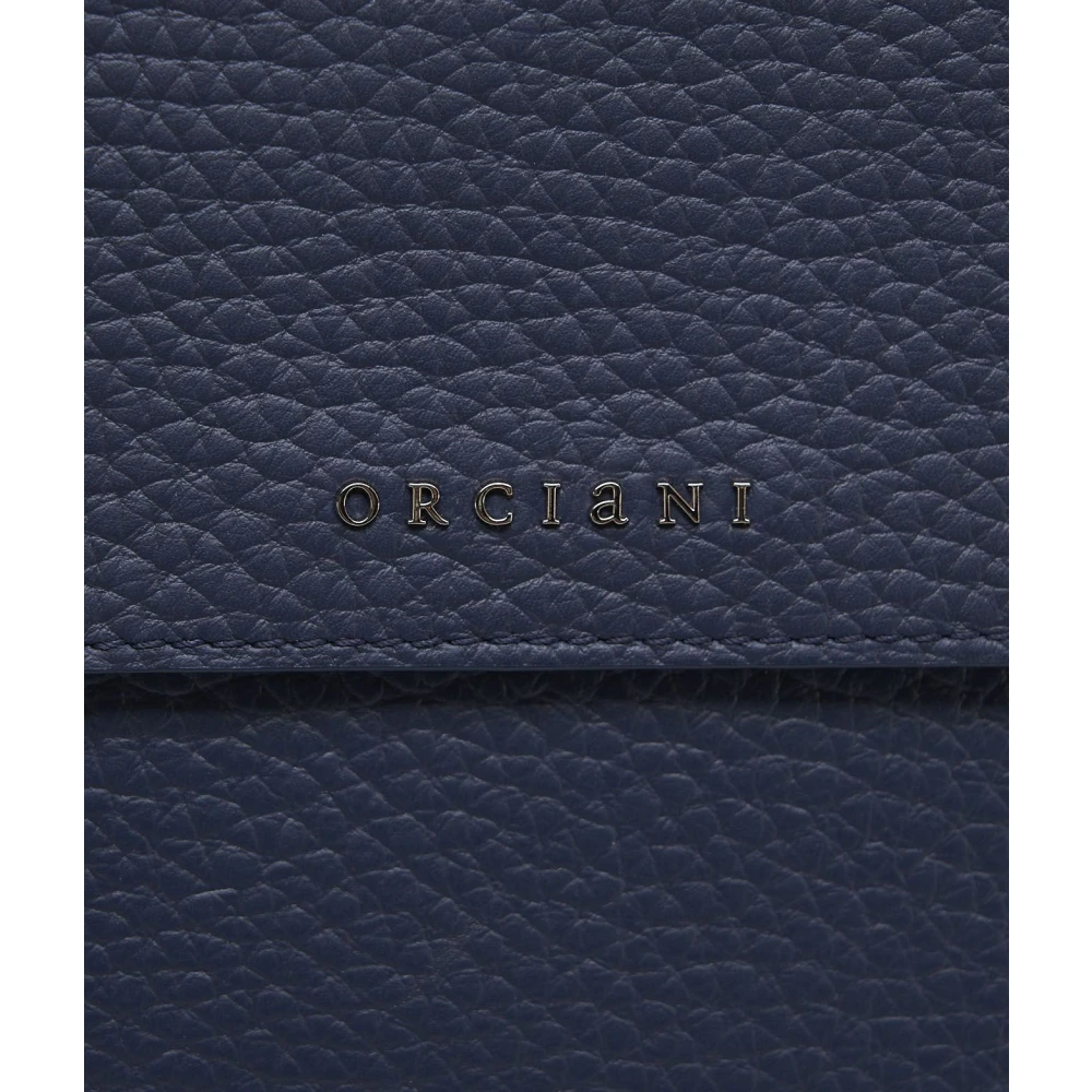 Orciani Blauwe Handtas Sveva Soft Blue Dames
