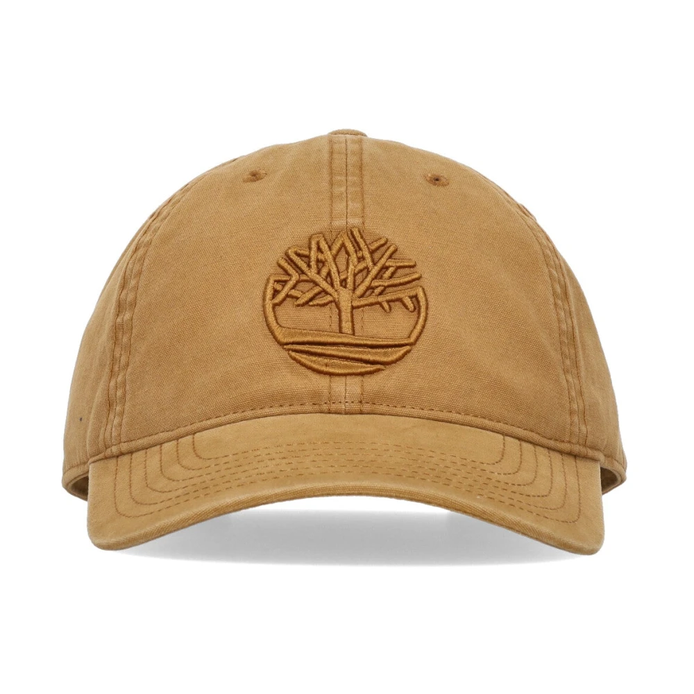 Timberland Baseball Cap met gebogen klep Yellow Heren