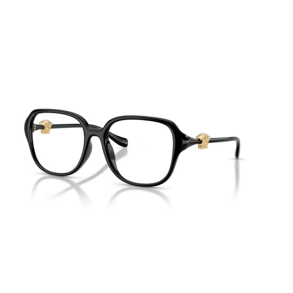 Versace Square Optical Frame - Female - Glasses - Black - 55 Mm - Accessories