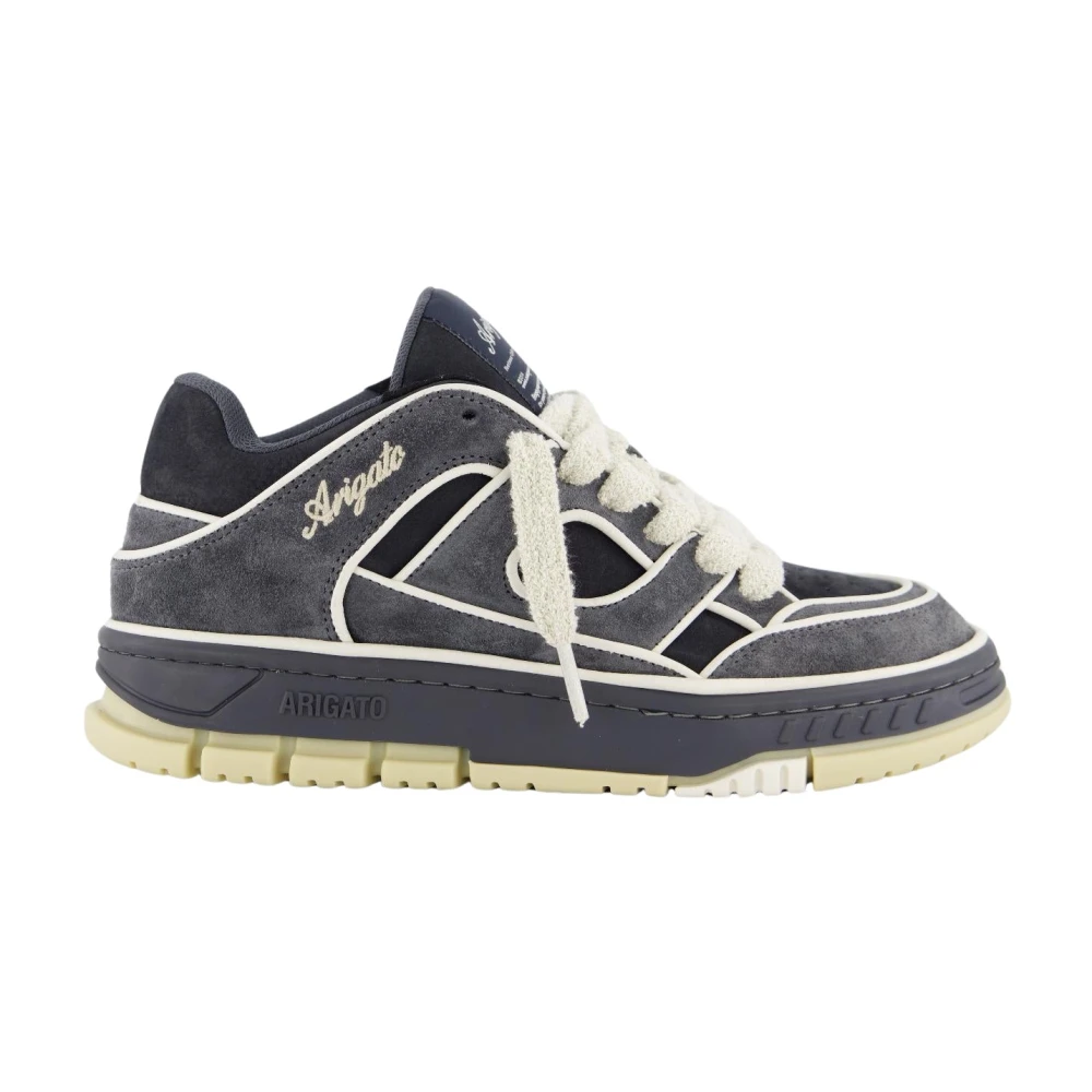 Axel Arigato Grijze Piping Sneaker Lage Top Heren Schoenen Grijs