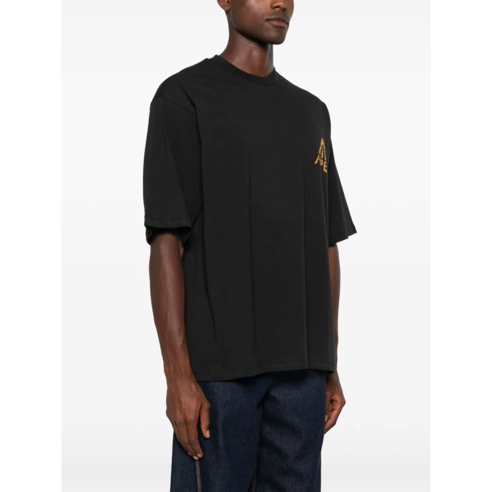 A Paper Kid Jersey T-shirt Unisex Zwart Black Heren