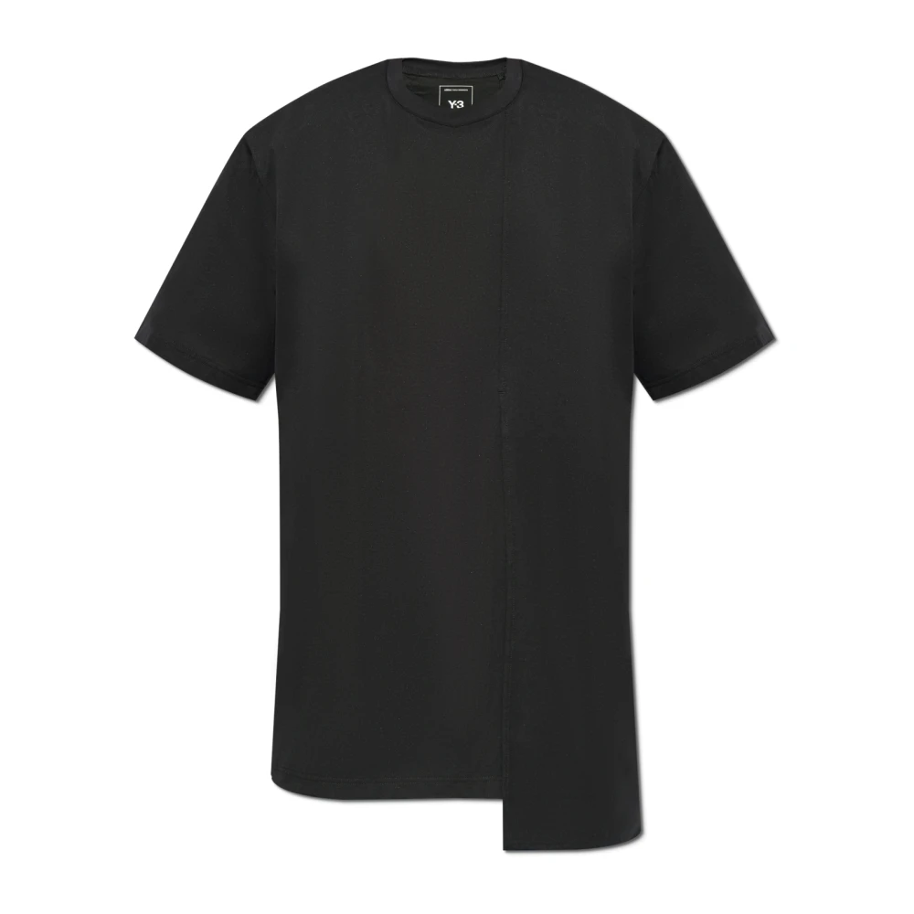 Y-3 T-shirt met zak Black Heren