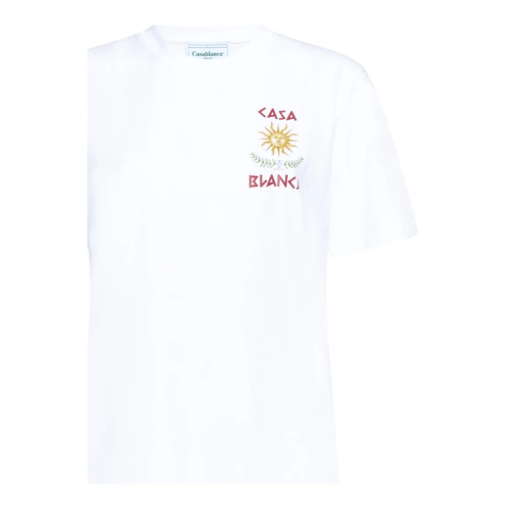 Casablanca Stijlvolle T-shirts en Polos White Dames