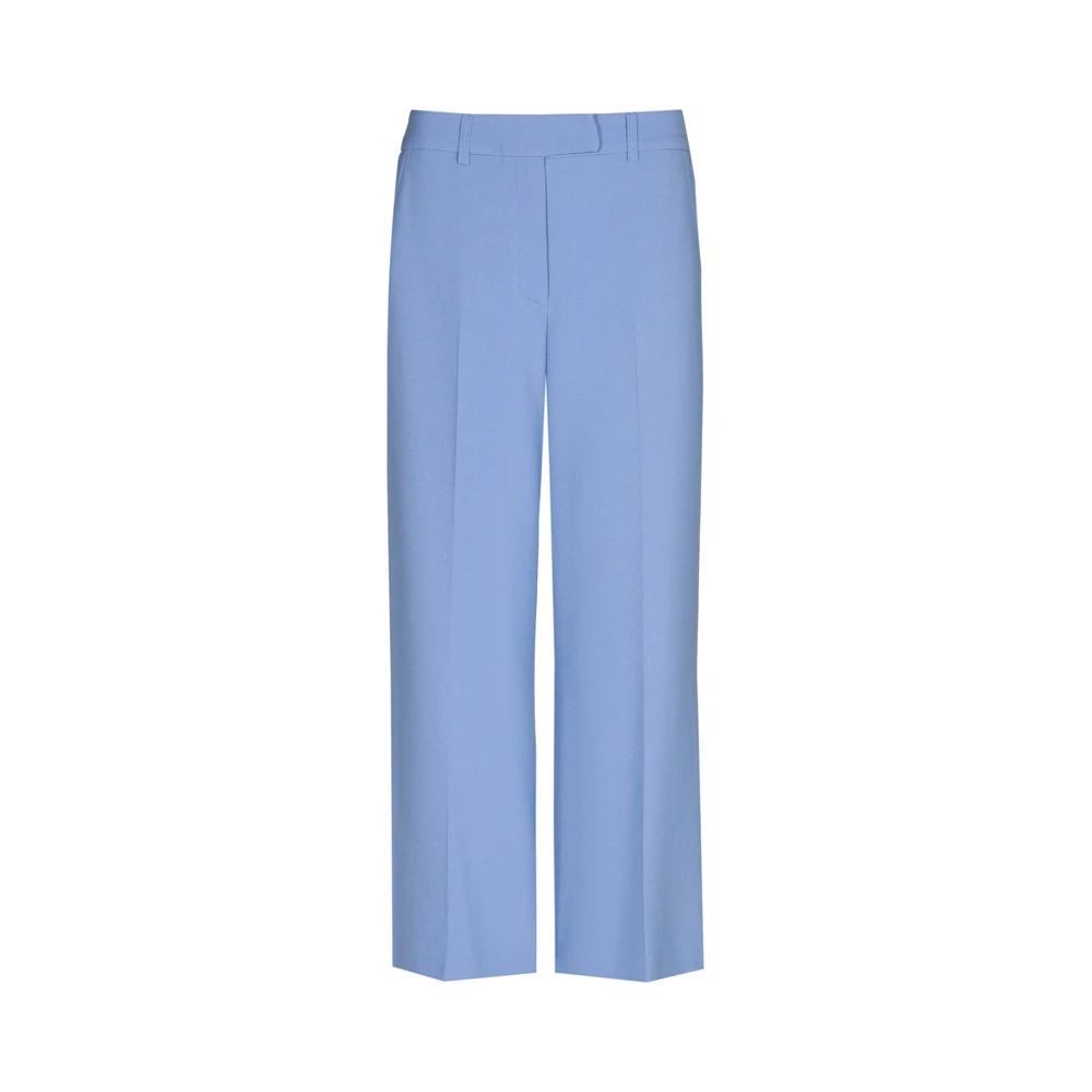 Marie Méro Lavendelblauwe Wijde Pijp Broek Blue Dames