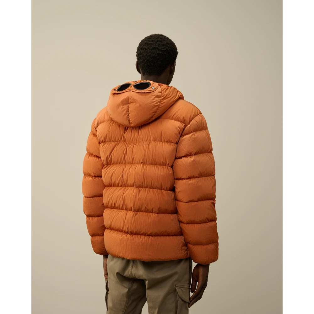 C.P. Company Oranje Donsjas Goggle Stijl Orange Heren