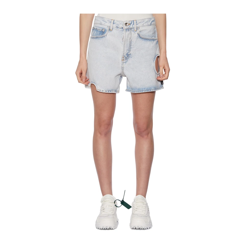 Off White Jeans shorts Blue, Dam