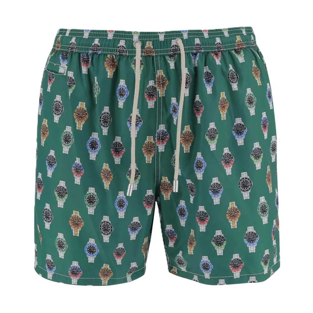 Mc2 Saint Barth Men's Multicolor Beachwear, M, Lighting Micro Fantasy Ultralight Swimsuit