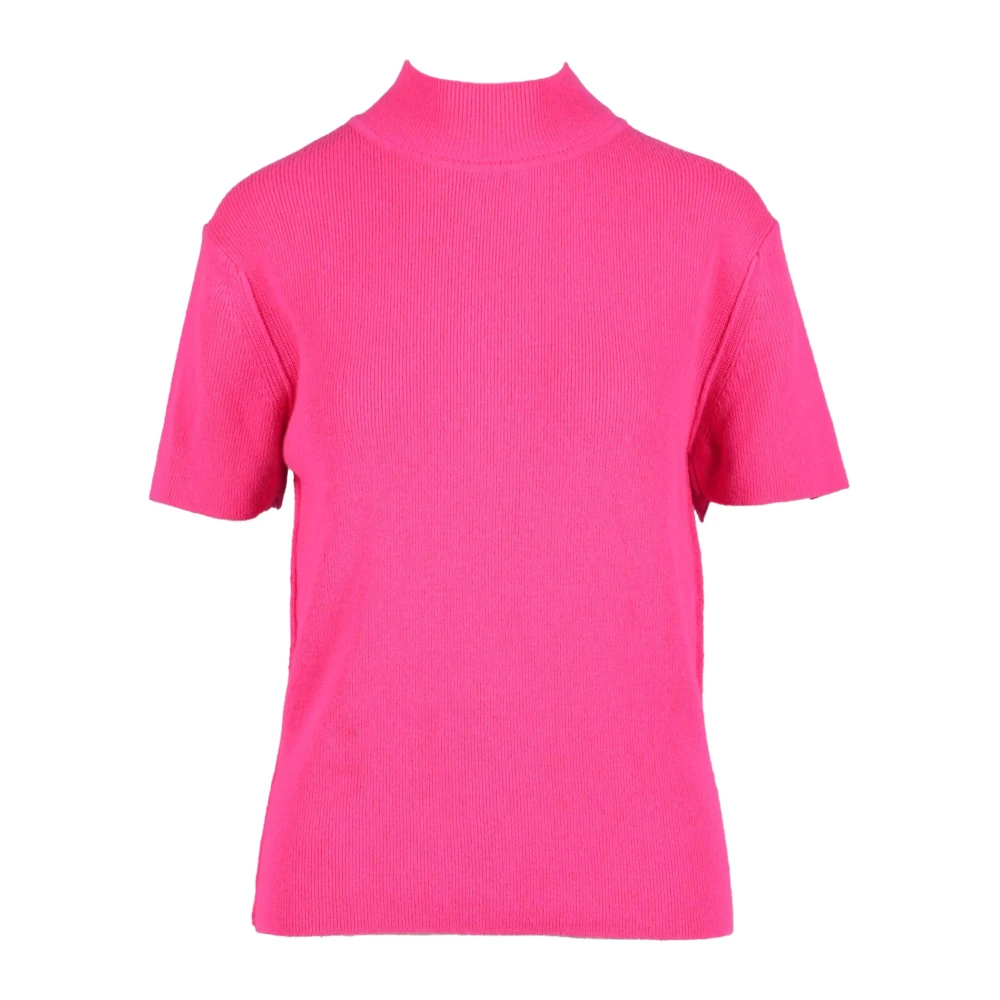 Pinko Zachte Gebreide Trui Mix Cashmere Pink Dames