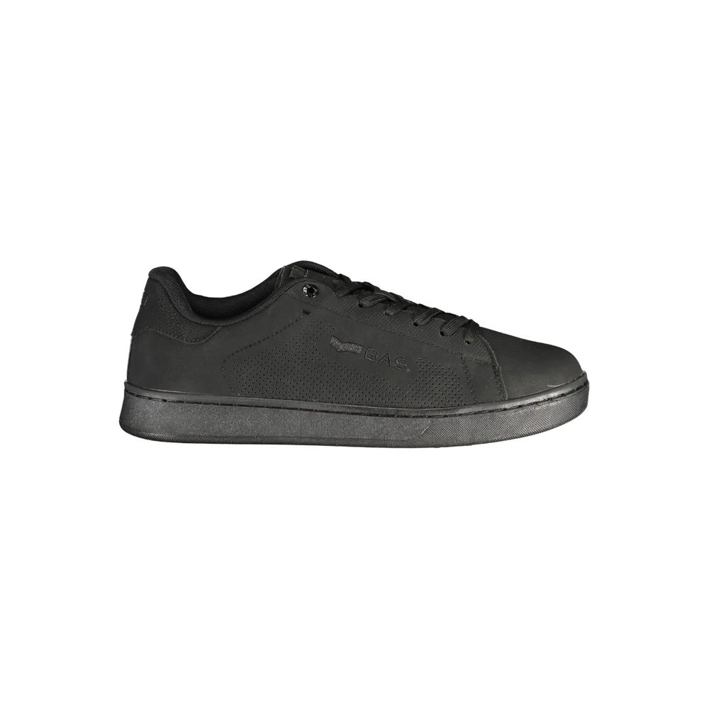 Gas Men's Black Sneakers, 8 Uk, Amburgo Nbx