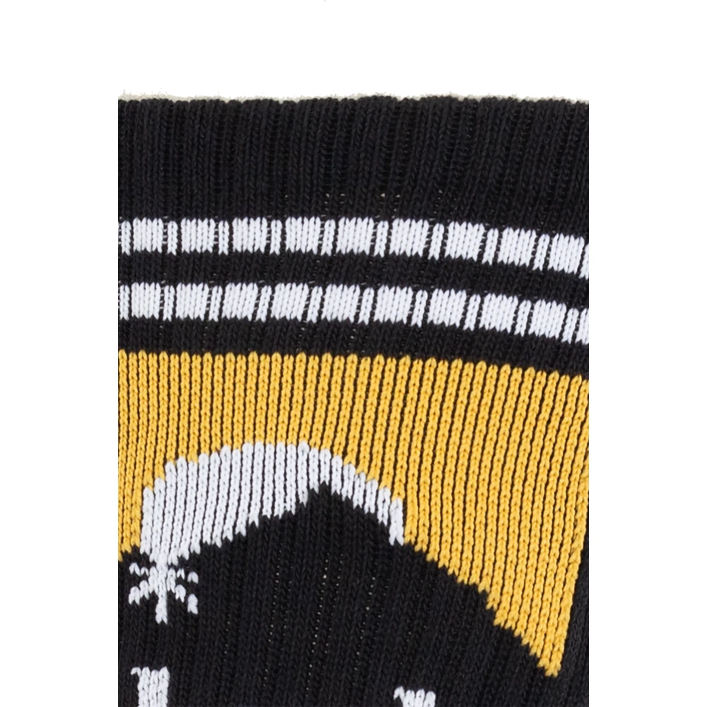 Rhude Sokken met logo Black Heren