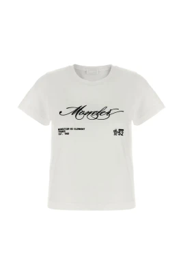 Vit Silk & Nylon T-shirts och Polos