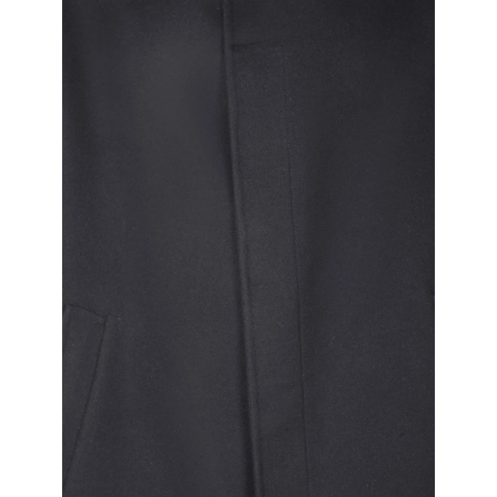 Lardini Zwarte Jas Aw24 Stijlvolle Herenmode Black Heren