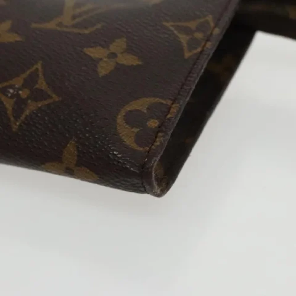 Louis Vuitton Vintage Pre-owned Canvas pouches Brown Dames