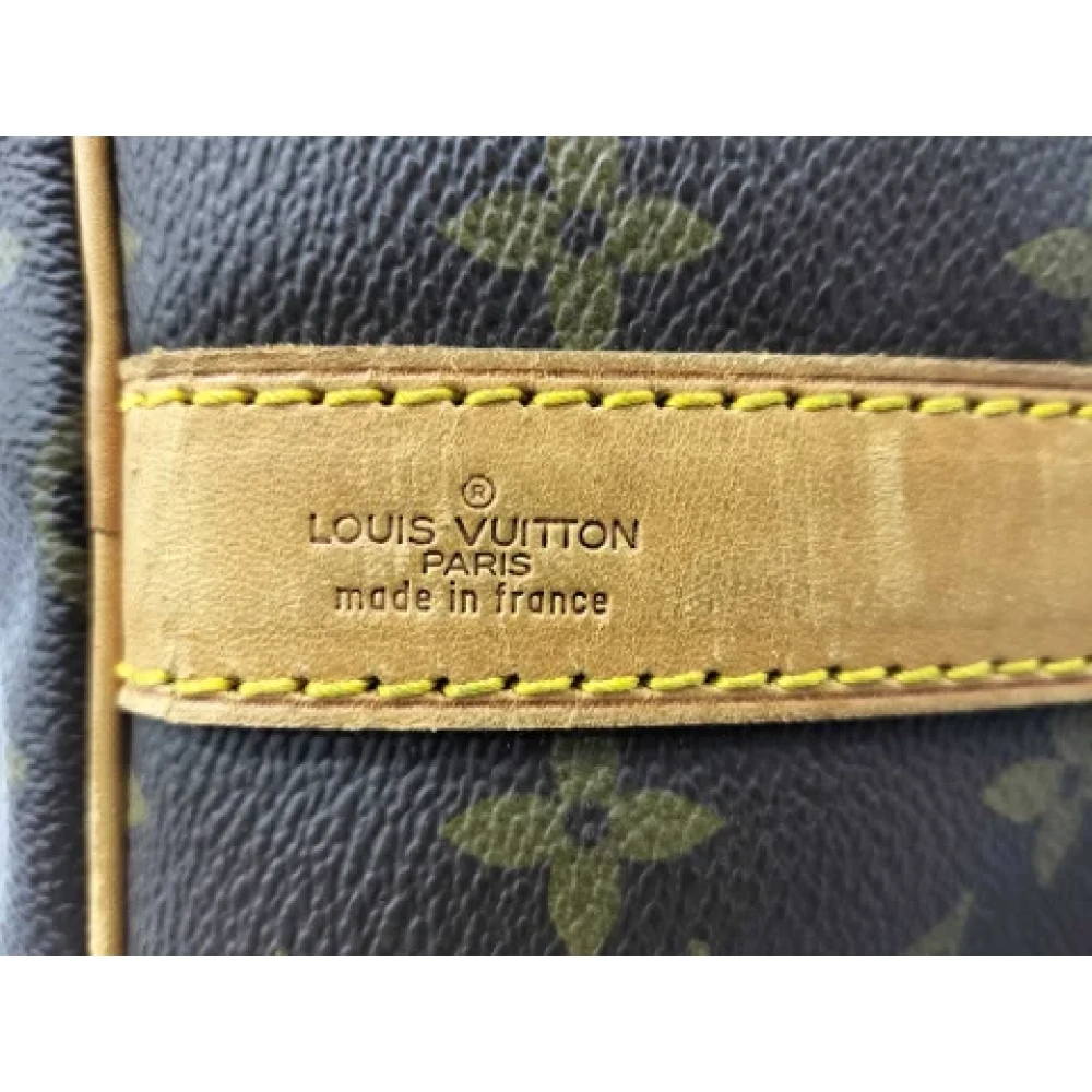 Louis Vuitton Vintage Pre-owned Leather travel-bags Brown Dames