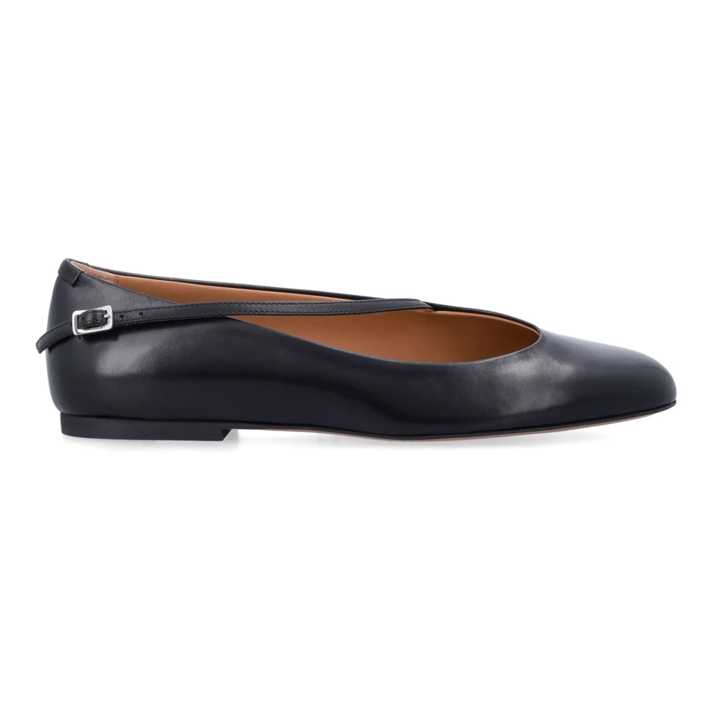 Jil Sander Women's Black Ballerina - Ballerina Shoes - 4 1/2 Uk- Shoes