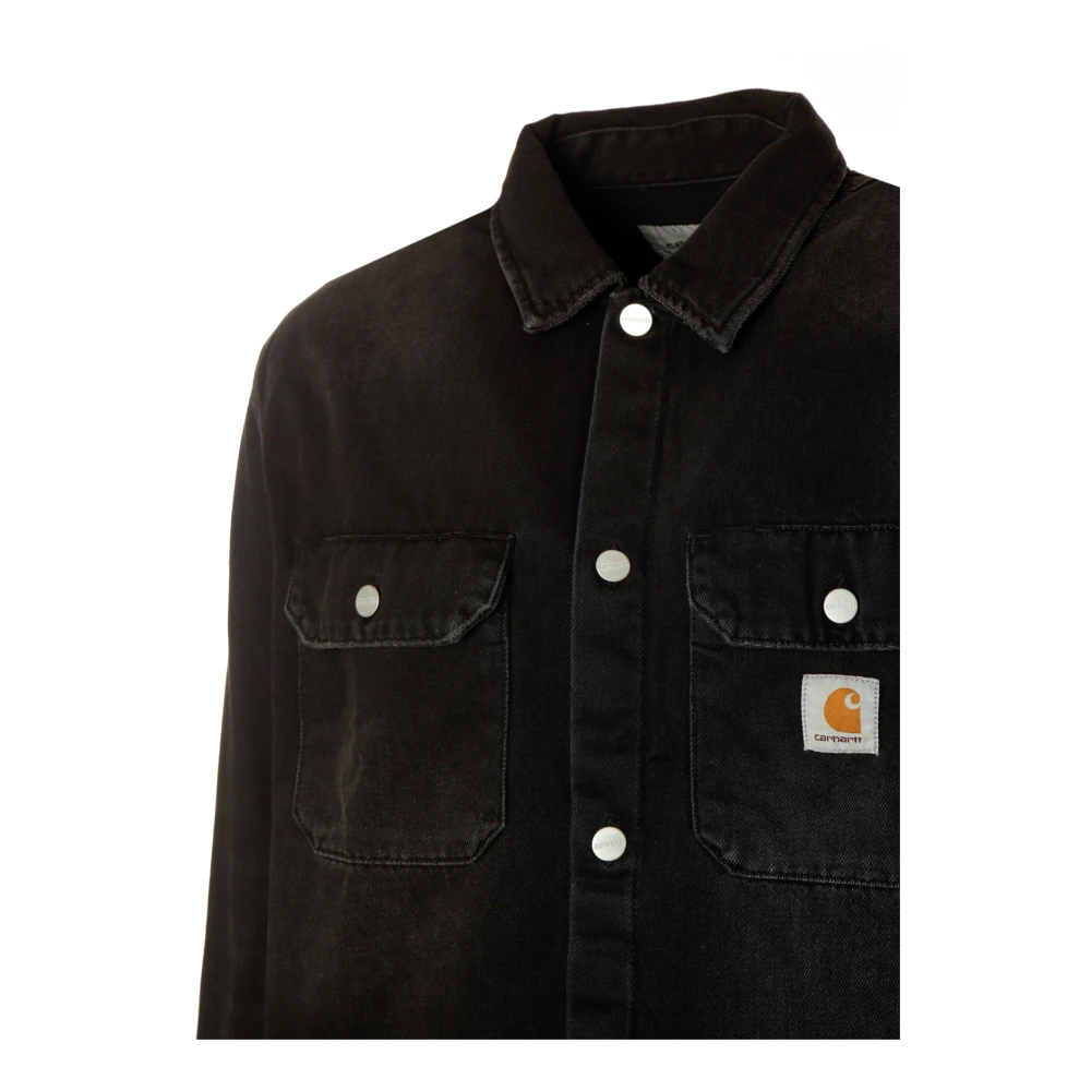 Carhartt WIP Harvey Overshirt Black Heren