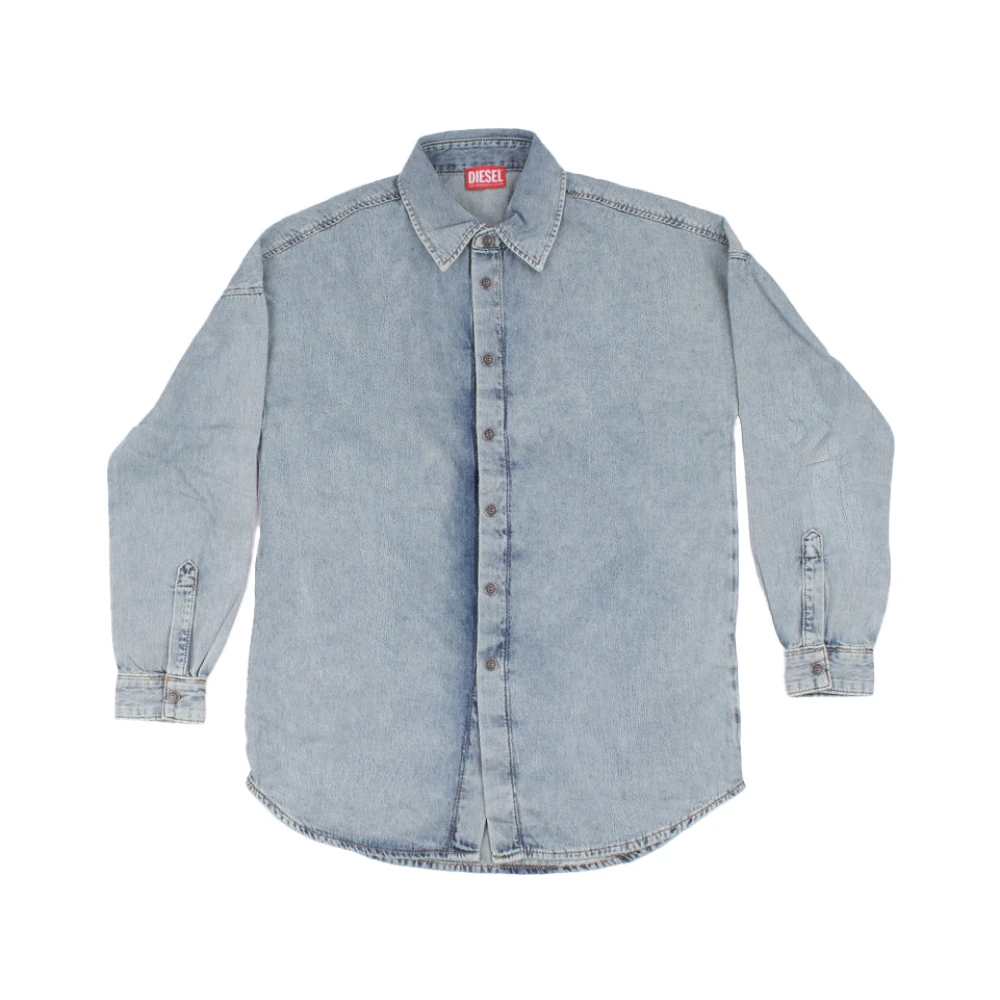 Diesel Men's Blue Shirts Denim