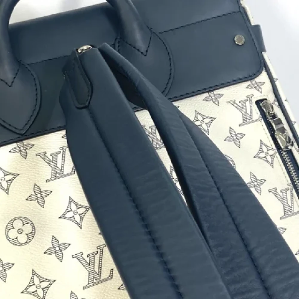 Louis Vuitton Vintage Pre-owned Fabric shoulder-bags White Heren