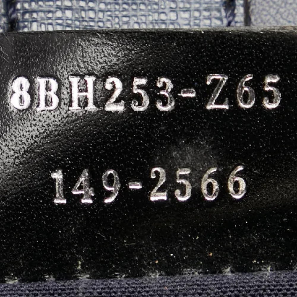 Fendi Vintage Pre-owned Leather handbags Blue Dames