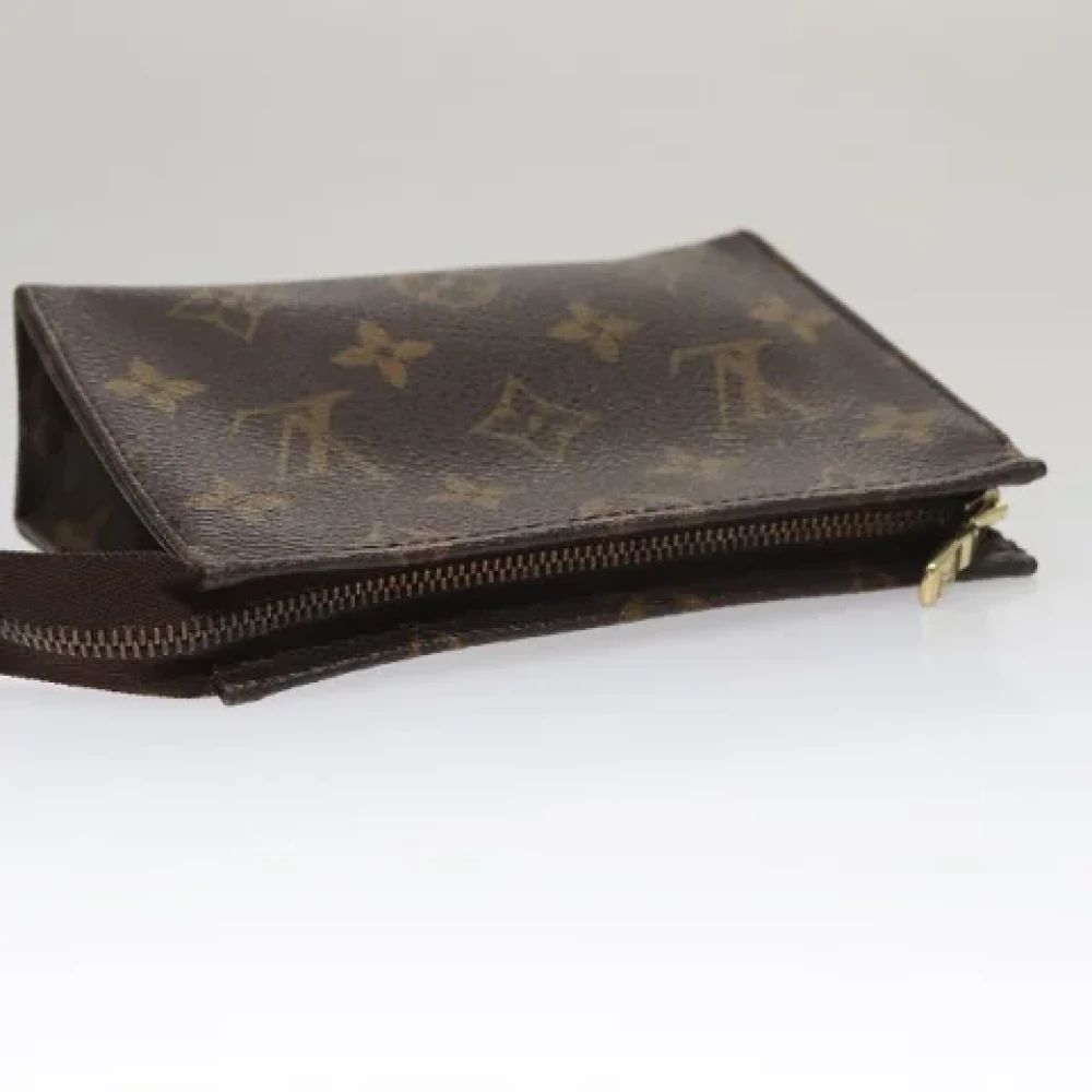 Louis Vuitton Vintage Pre-owned Canvas pouches Brown Dames