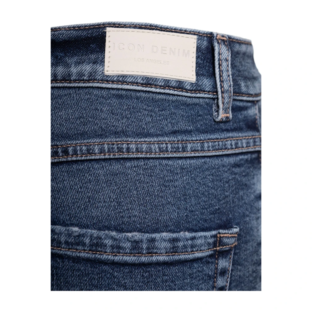 Icon Denim Flared Jeans Blue Dames