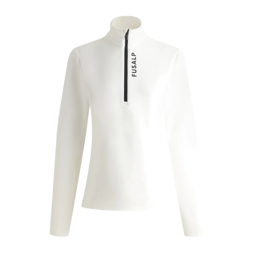 Fusalp Donna Bianco Top, Xl, New,