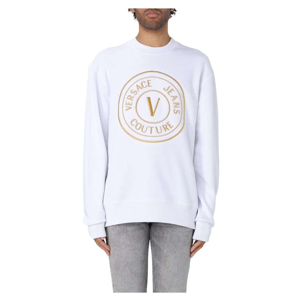 Versace Sweater Felpe White Heren