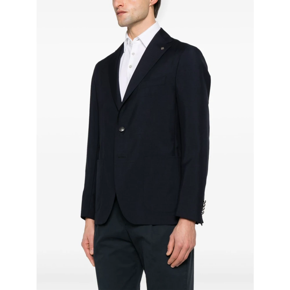 Tagliatore Jassen Blauw Blue Heren